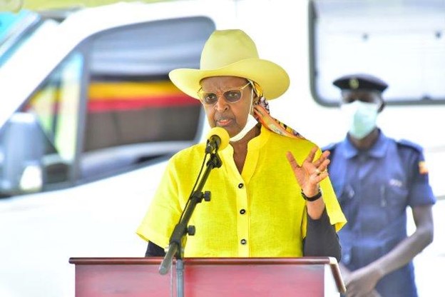 First Lady Hon. Janet Kataaha Museveni