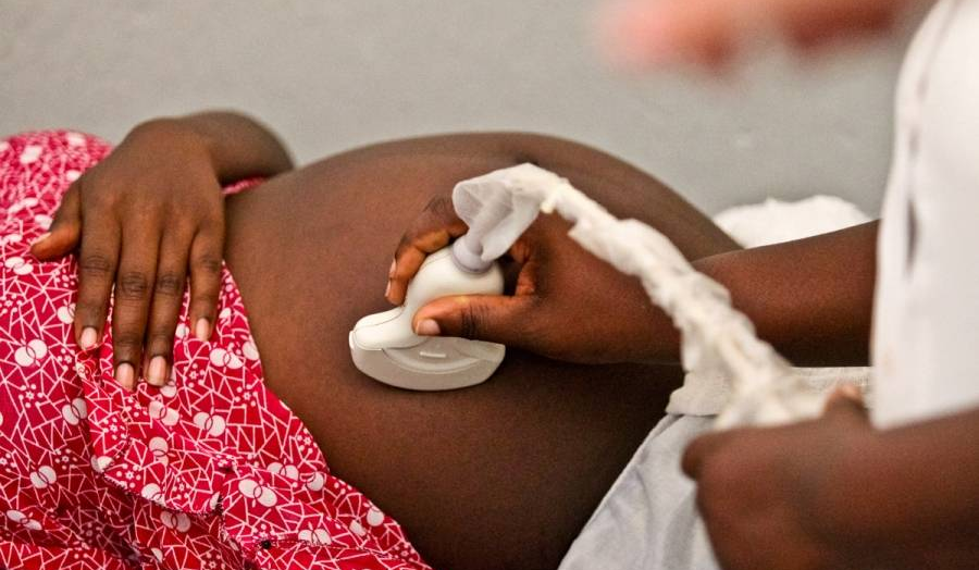 A pregnant woman on an antenatal visit at Mulago Specialized Women And Neonatal Hospital