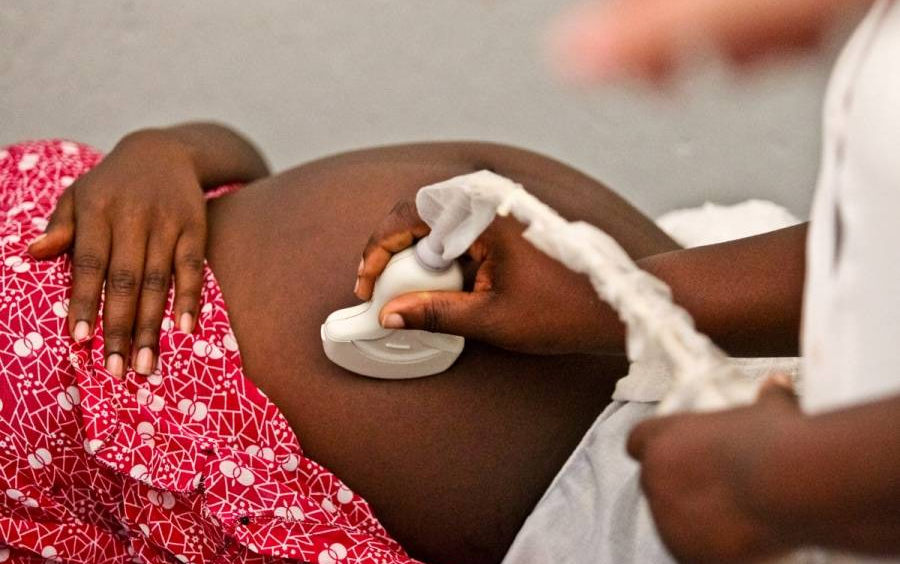 A pregnant woman on an antenatal visit at Mulago Specialized Women And Neonatal Hospital