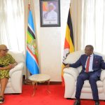 Gen. Muhoozi Kainerugaba and Italian Ambassador Mauro Massoni Meet to Strengthen Uganda-Italy Relations